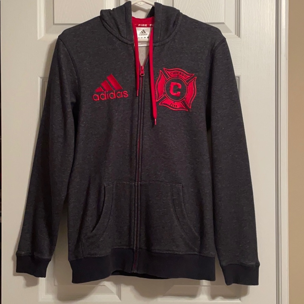 Men’s Adidas MLS Chicago Fire Jacket